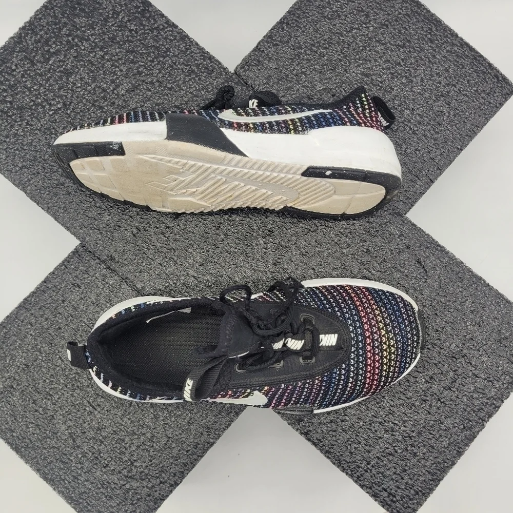 Nike Kid's Ashin Modern SE GS 4Y Shoes AO2129 002 Black/White-Racer Pink